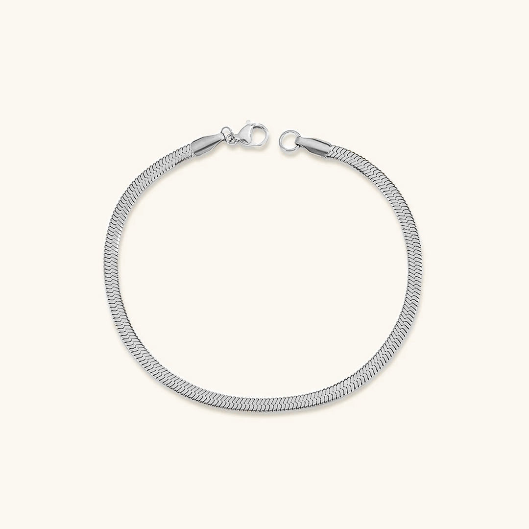 Vida Guld Herringbone armbånd