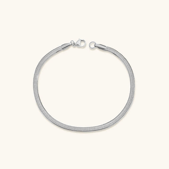 Vida Guld Herringbone armbånd