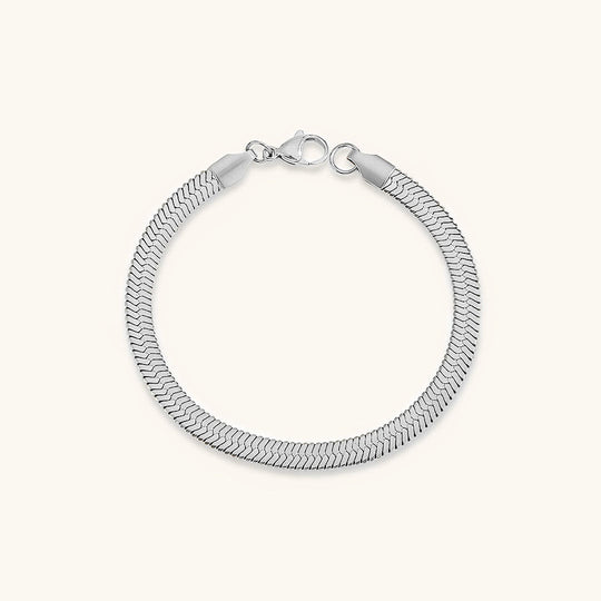 Vida Guld Herringbone armbånd