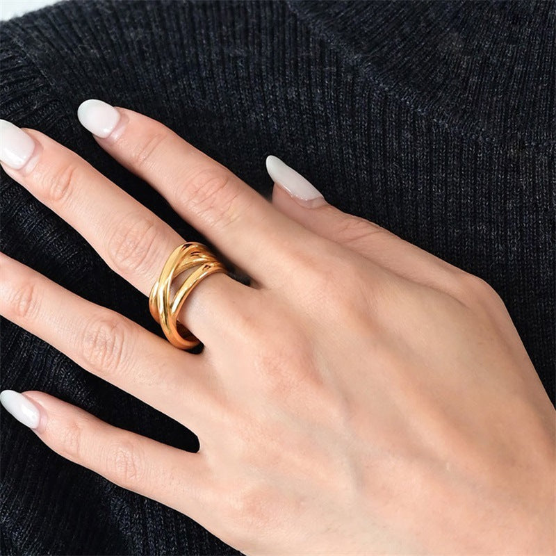 Delikat forstyrrelse lagdelt ring