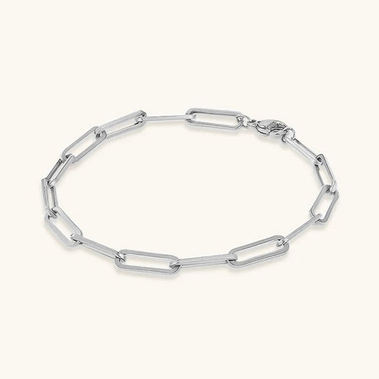 Eloise guld papirclips armbånd