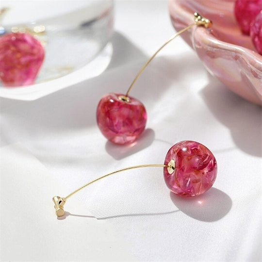 „Pink Cherry“ øreringe