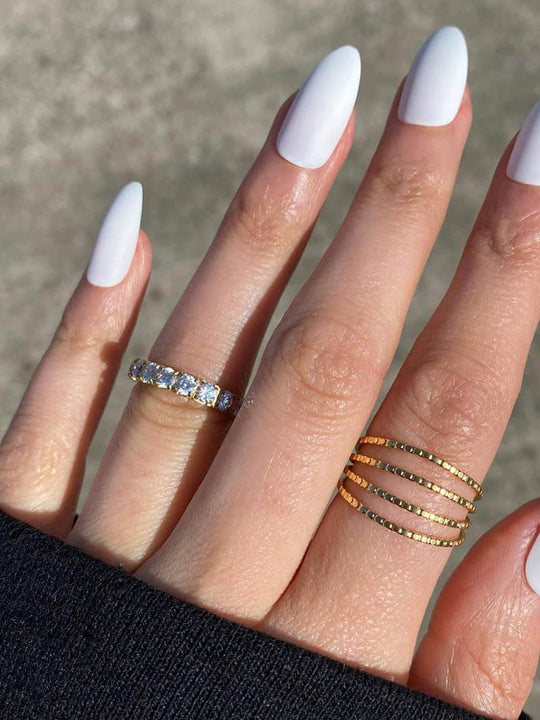 Amia strålende zirkonia ring