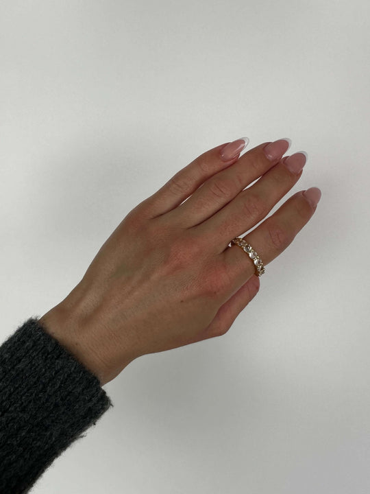 Amia strålende zirkonia ring