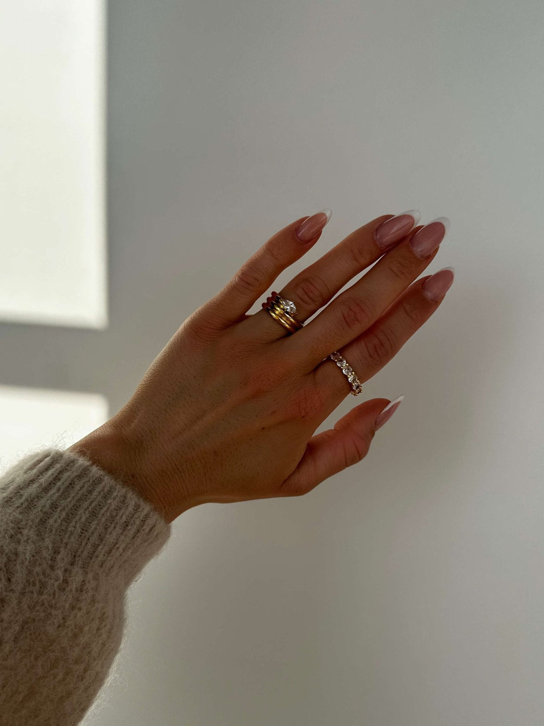 Amia strålende zirkonia ring