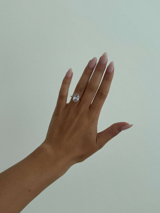 Avianna owal zirkonia ring